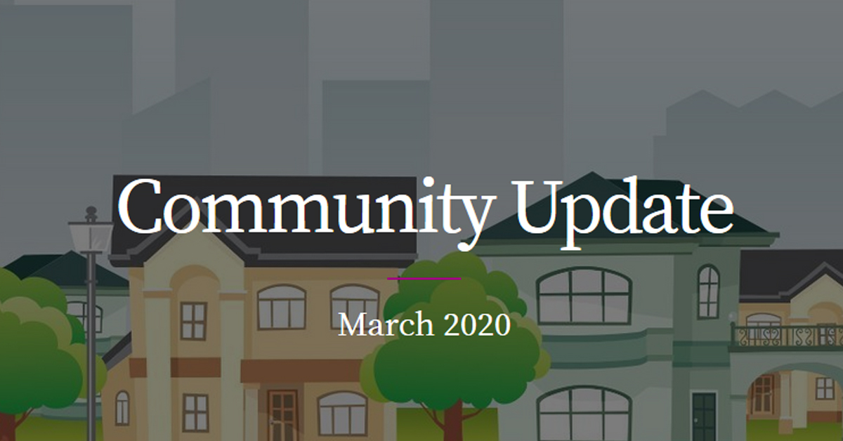 Thumbnail for the Community Update March Newsletter