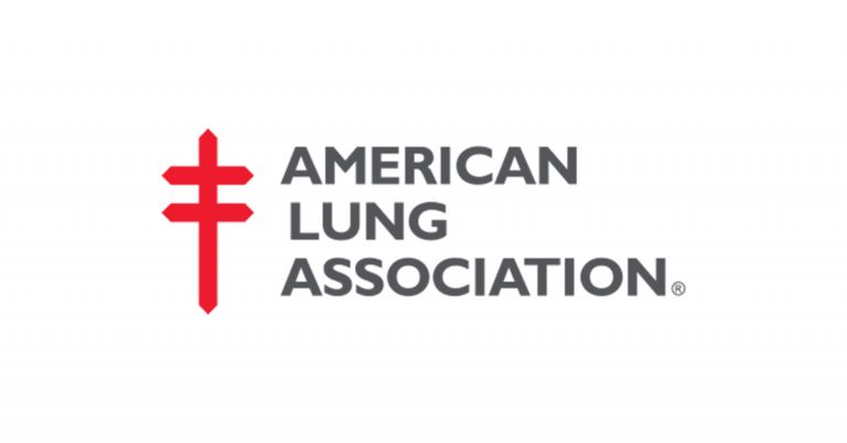 American Lung Association logo over a white background