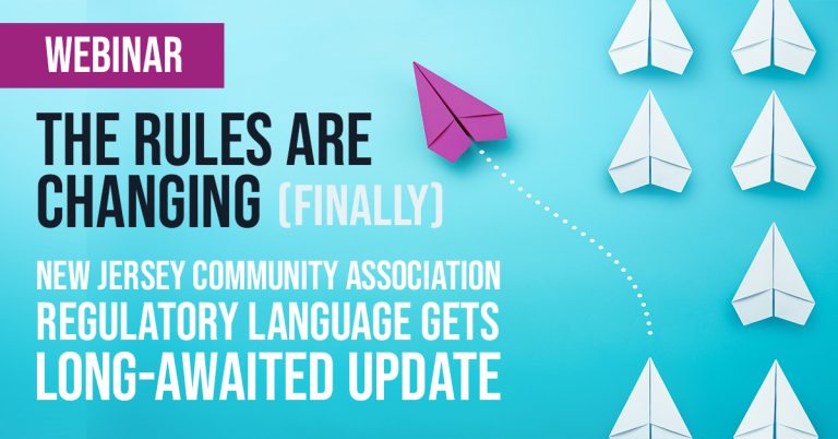 Thumbnail for Webinar: The Rules are Changing. Multiple Paper Airplane drawings with one colored magenta flying a different direction.