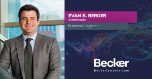Becker Shareholder Evan Berger