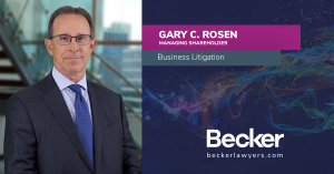 Becker's Managing Shareholder Gary Rosen