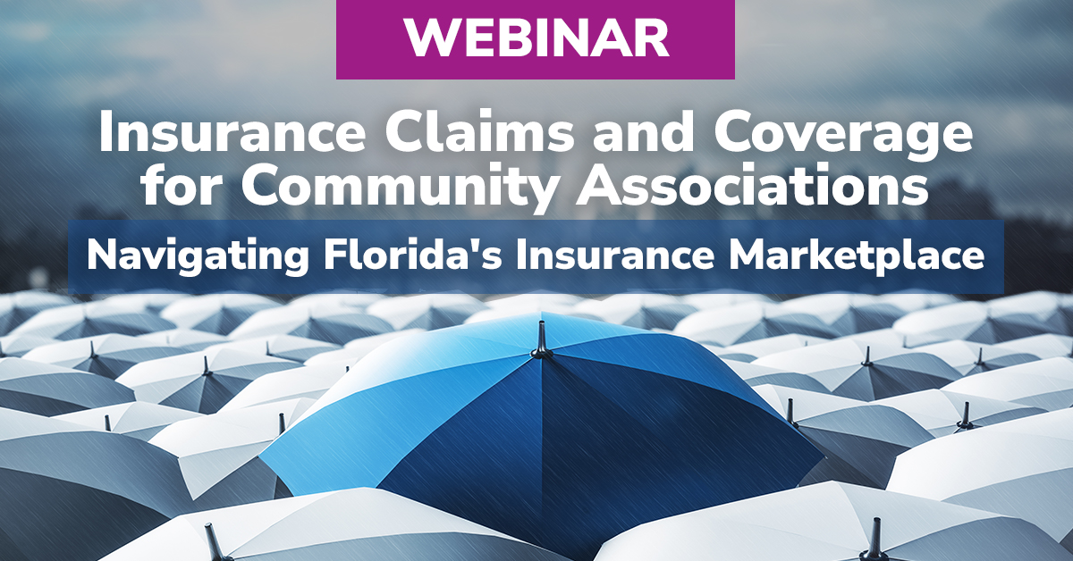inar Insurance Claims and Coverage for Community Associations