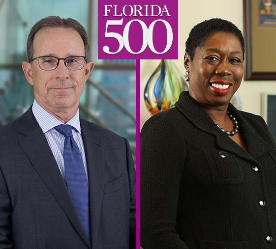 Gary Rosen and Yolanda Cash Jackson Named as One of Florida’s 500 Most Influential Executives