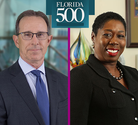 Becker’s Gary C. Rosen and Yolanda Cash Jackson Honored Again Among Florida’s 500 Most Influential Executives