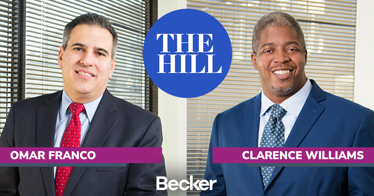 Omar Franco and Clarence Williams Named to the Hill’s List of Top 2024