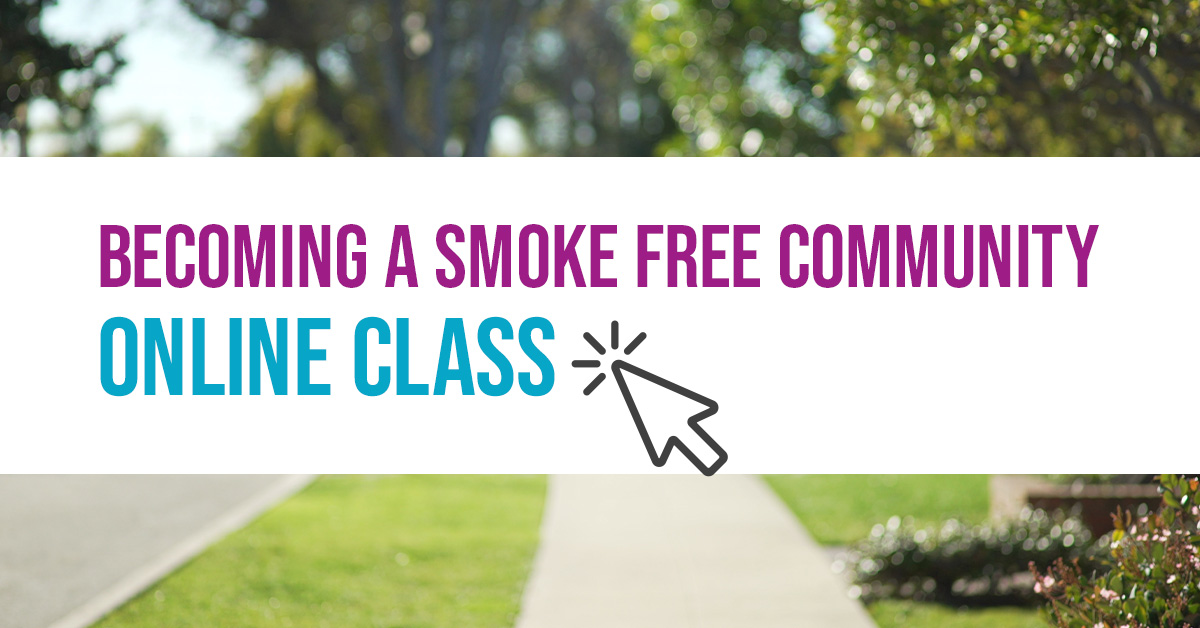 Becoming a Smoke Free Community*