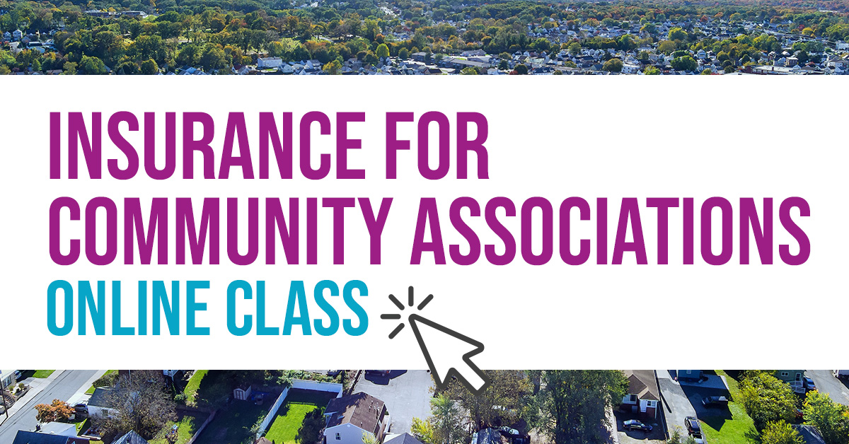 Insurance for Community Associations*
